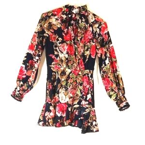 DIVINE HERITAGE Dress Women Teen Small New with Tags Summer Vacation Floral yy